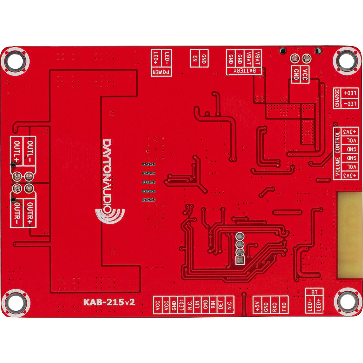 KAB-215v2 2x15W Class D Audio Verstärkerplatine mit Bluetooth 5.0