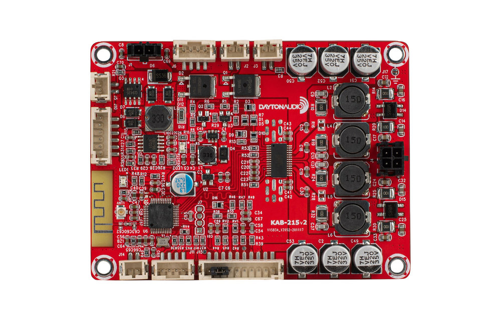 KAB-215v2 2x15W Class D Audio versterkermodule with Bluetooth 5.0