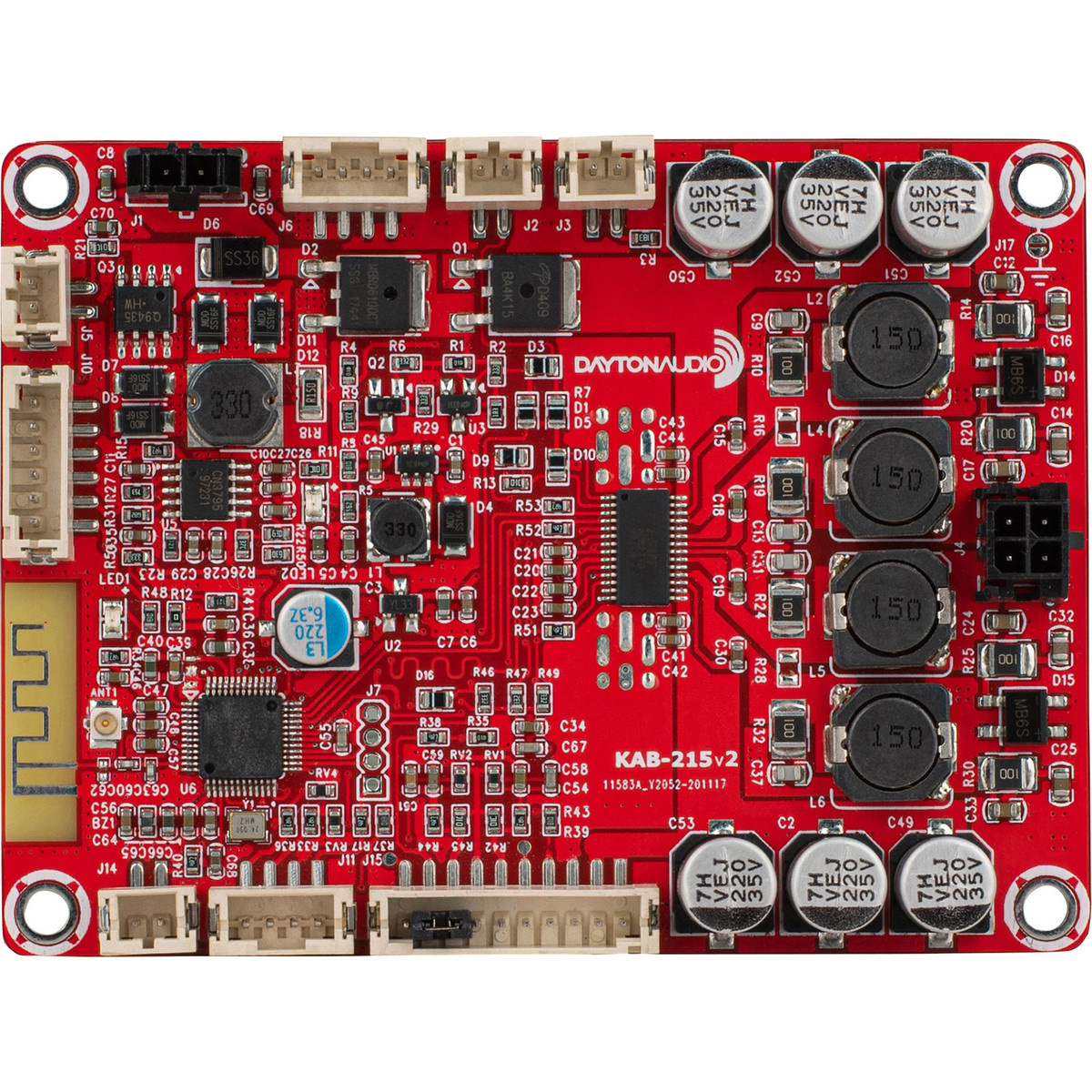 KAB-215v2 2x15W klasse D audioversterkermodule met Bluetooth 5.0