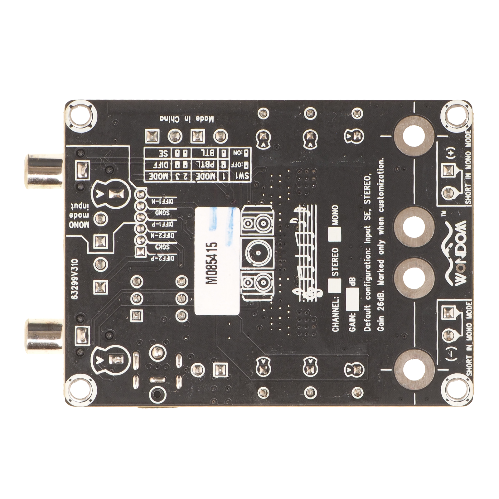 AA-AB32996 2x15W 8 Ohm TPA3110 Class D Audio Amplifier Board