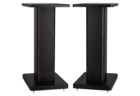 SSWB20 speaker stand pair with wooden base