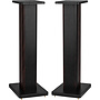 SSWB28 speaker stand pair with wooden base