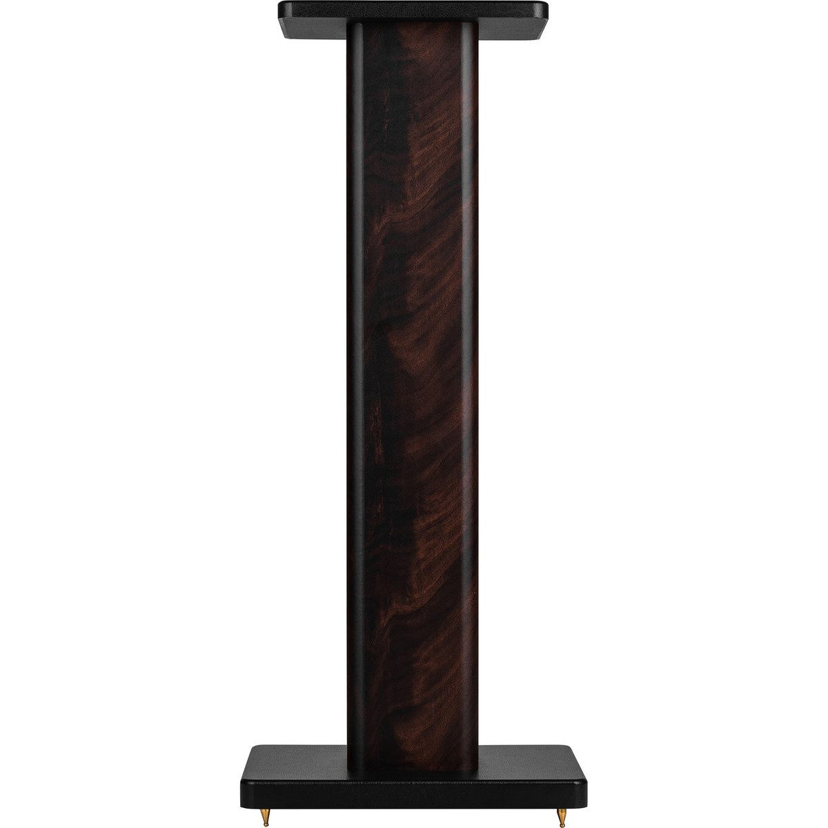 SSWB28 speaker stand pair with wooden base