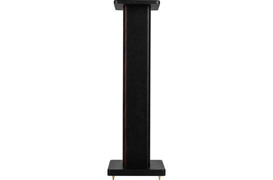 SSWB28 speaker stand pair with wooden base
