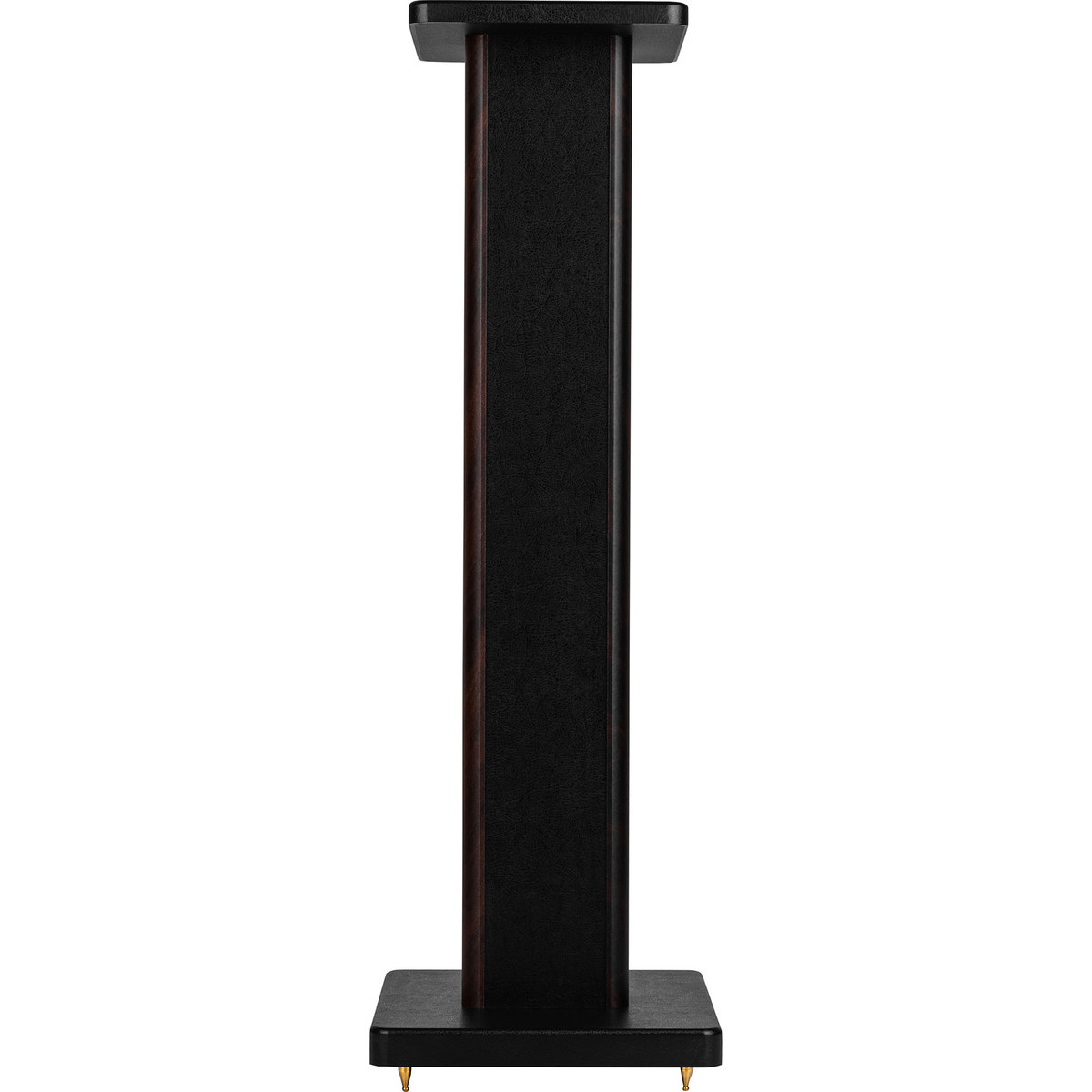 SSWB28 speaker stand pair with wooden base