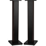 SSWB36 speaker stand pair with wooden base