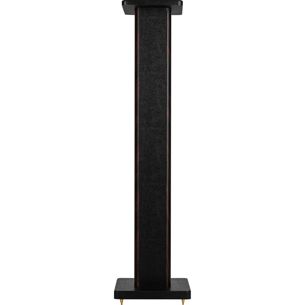 SSWB36 speaker stand pair with wooden base