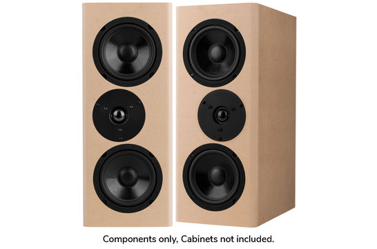 TriTrix MTM Components Only Kit Altoparlante Pair