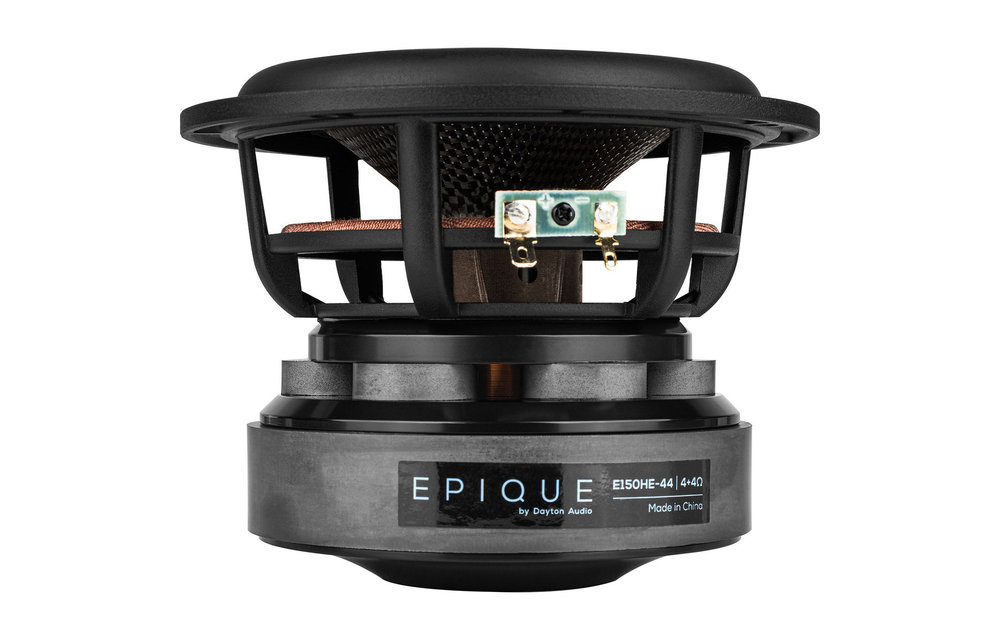 Epique E150HE-44 5-1/2" DVC MMAG Extended Range Subwoofer 4 Ohm per Coil