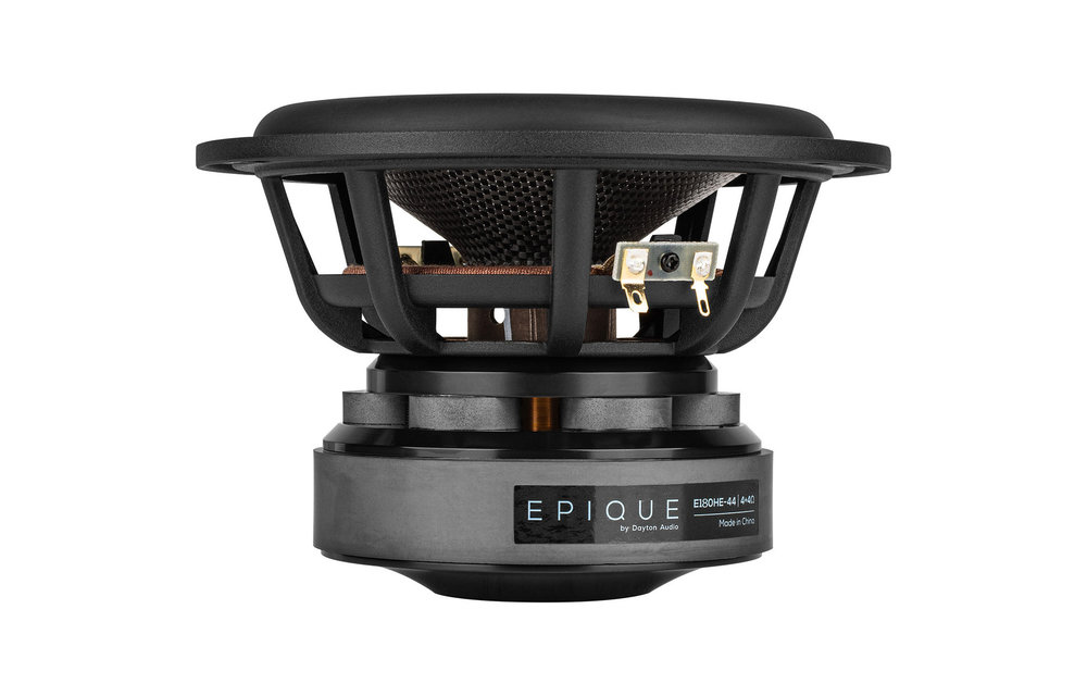 Epique E180HE-44 7" DVC MMAG Extended Range Subwoofer 4 Ohm per Coil