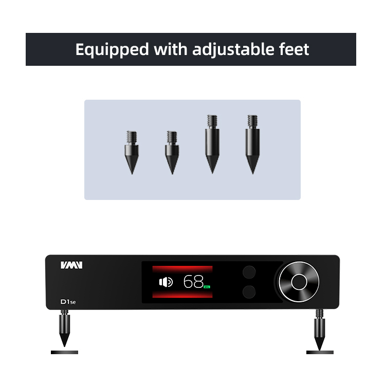 VMV D1se MQA Hi-End-Audio-DAC mit Bluetooth 5.0 AptX