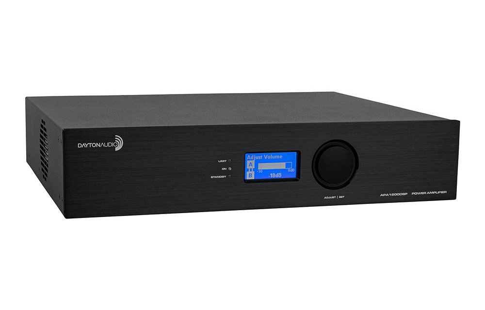 APA1200DSP stereo amplifier