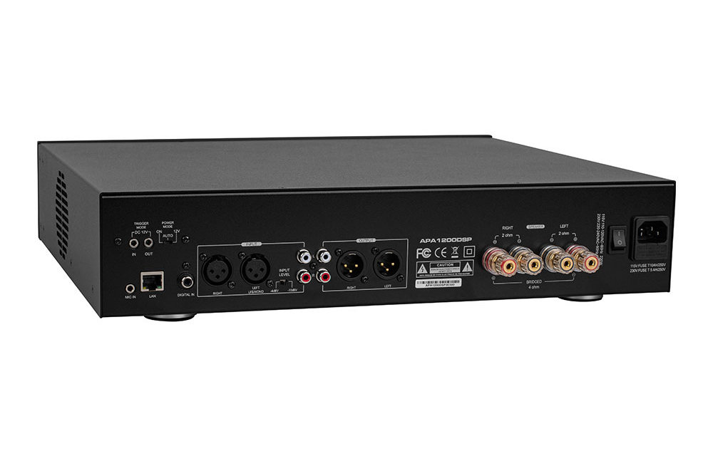 APA1200DSP stereo amplifier