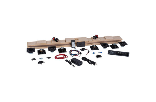 Actieve 1.5-weg 2-kanaals soundbar DIY speaker kit