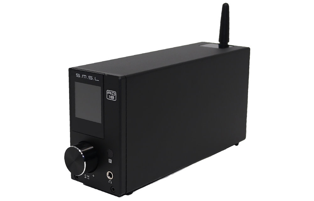 AD18 2 x 80W Stereo Bluetooth 4.2 Amplifier with USB DAC and Remote