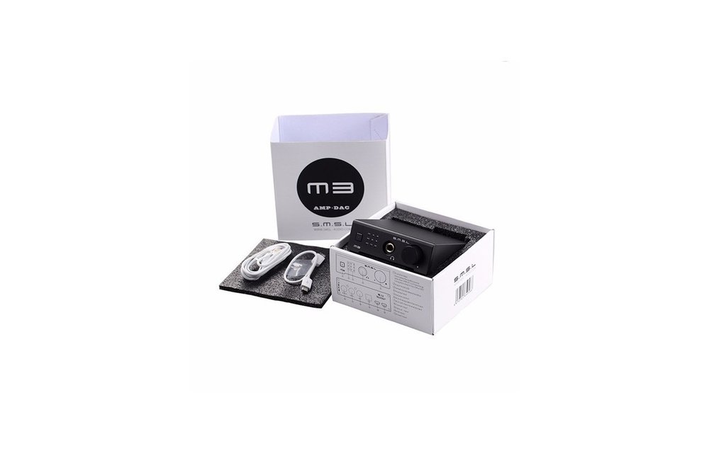 M3 USB DAC with Headphone Amplifier