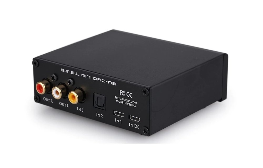 M3 USB DAC with Headphone Amplifier