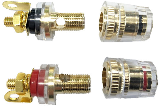 Mini-isolierter 5-Wege-Binding Post