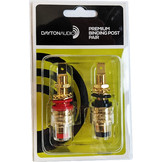 BPFI-G Fully Insulated Binding Post Pair Gold