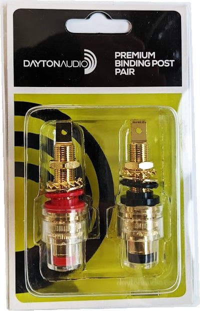 BPFI-G Fully Insulated Binding Post Pair Gold