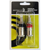 BPP-SN Premium Binding Post Paar Satin Nickel