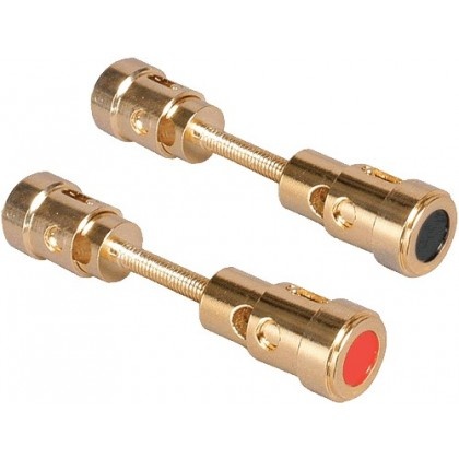 Dual-Ended gouden Binding Post luidspreker aansluiting 1 paar