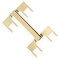 PJMP-G dubbele Binding Post jumper Verguld Terminal Bridge