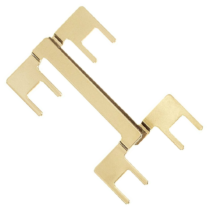 PJMP-G dubbele Binding Post jumper Verguld Terminal Bridge