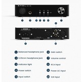 SH-8S headphone amplifier