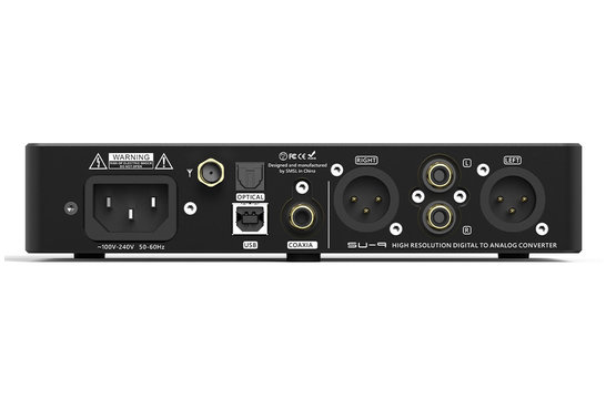 SU-9 | MQA | 32 bit/768 kHz | Bluetooth | Audio DAC