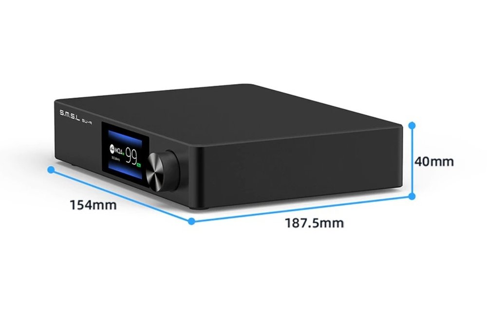 SU-9 DAC ES9038Pro USB XMOS Bluetooth 5.0 MQA 32bit 768kHz DSD512