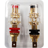 BPFI-G vollisoliertes Binding Post Gold