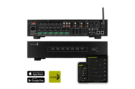 DAX88 Amplificatore Multiroom