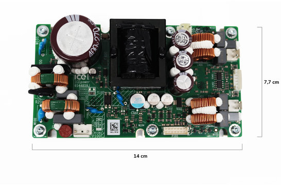 100AS2 Amplifier Module with Integrated Universal Mains Power Supply