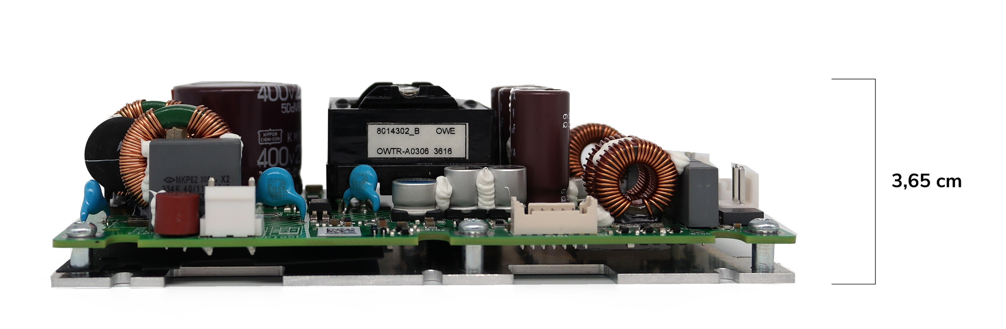 100AS1 versterkermodule met geïntegreerde universele netvoeding