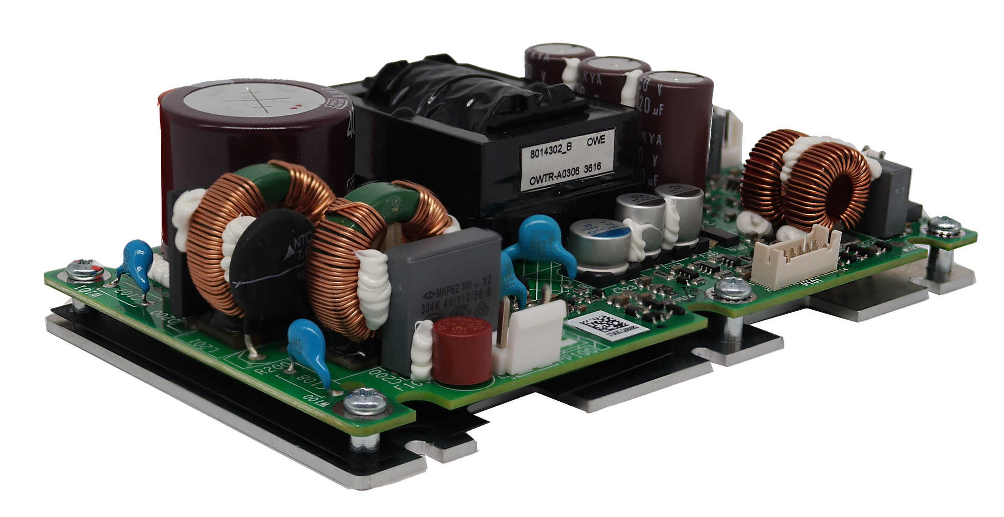 100AS2 versterkermodule met geïntegreerde universele netvoeding