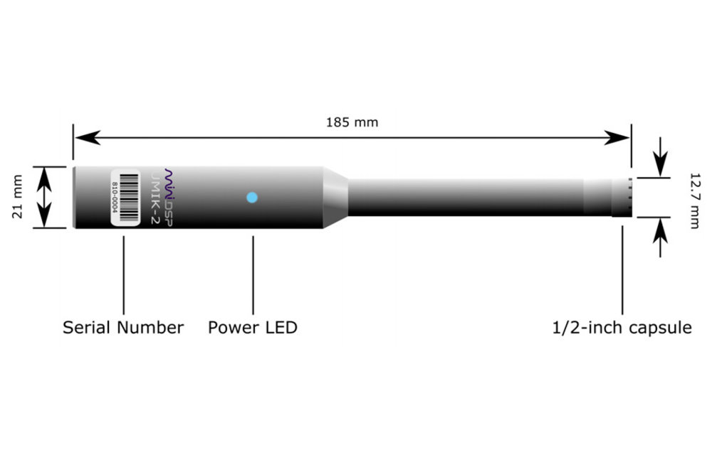 UMIK-2 USB Reference Measurement Microphone
