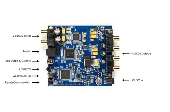 2x4 HD Kit Digital Signal Processor Assembled Board