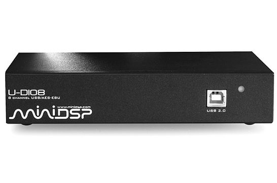 U-DIO8 meerkanaals USB naar AES-EBU of SPDIF-interface