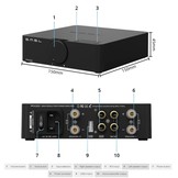 A100 Amplificatore Stereo