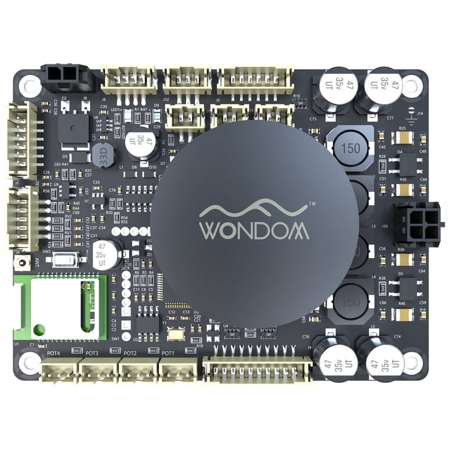 AA-JA32173 Modulo Amplificatore Class D Bluetooth 5.0 DSP ADAU1701 2x50W 4 Ohm