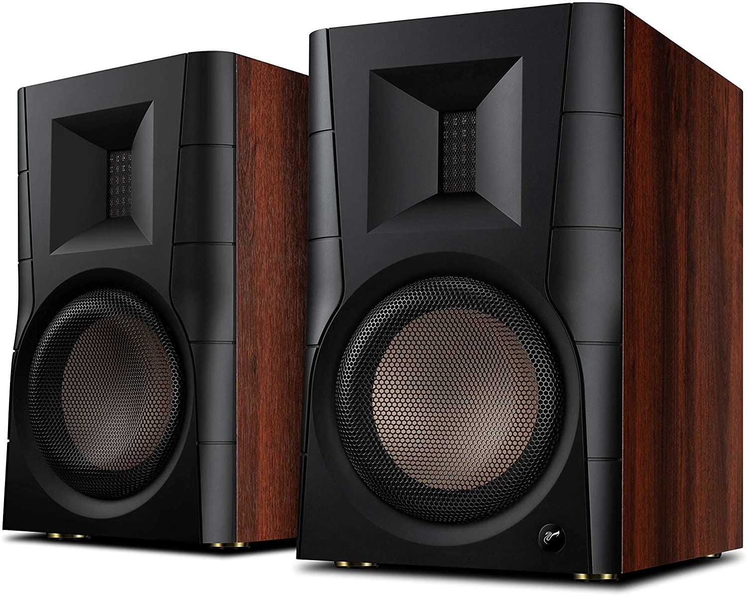 Swan D300 HiFi Stereo Aktive Bluetooth 5.0 Regallautsprecher