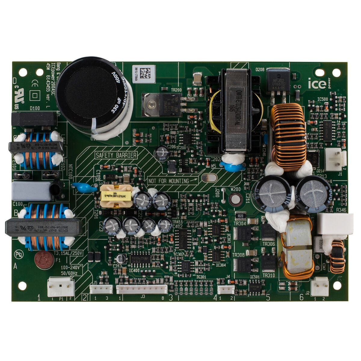 200ASC versterkermodule met geïntegreerde voeding