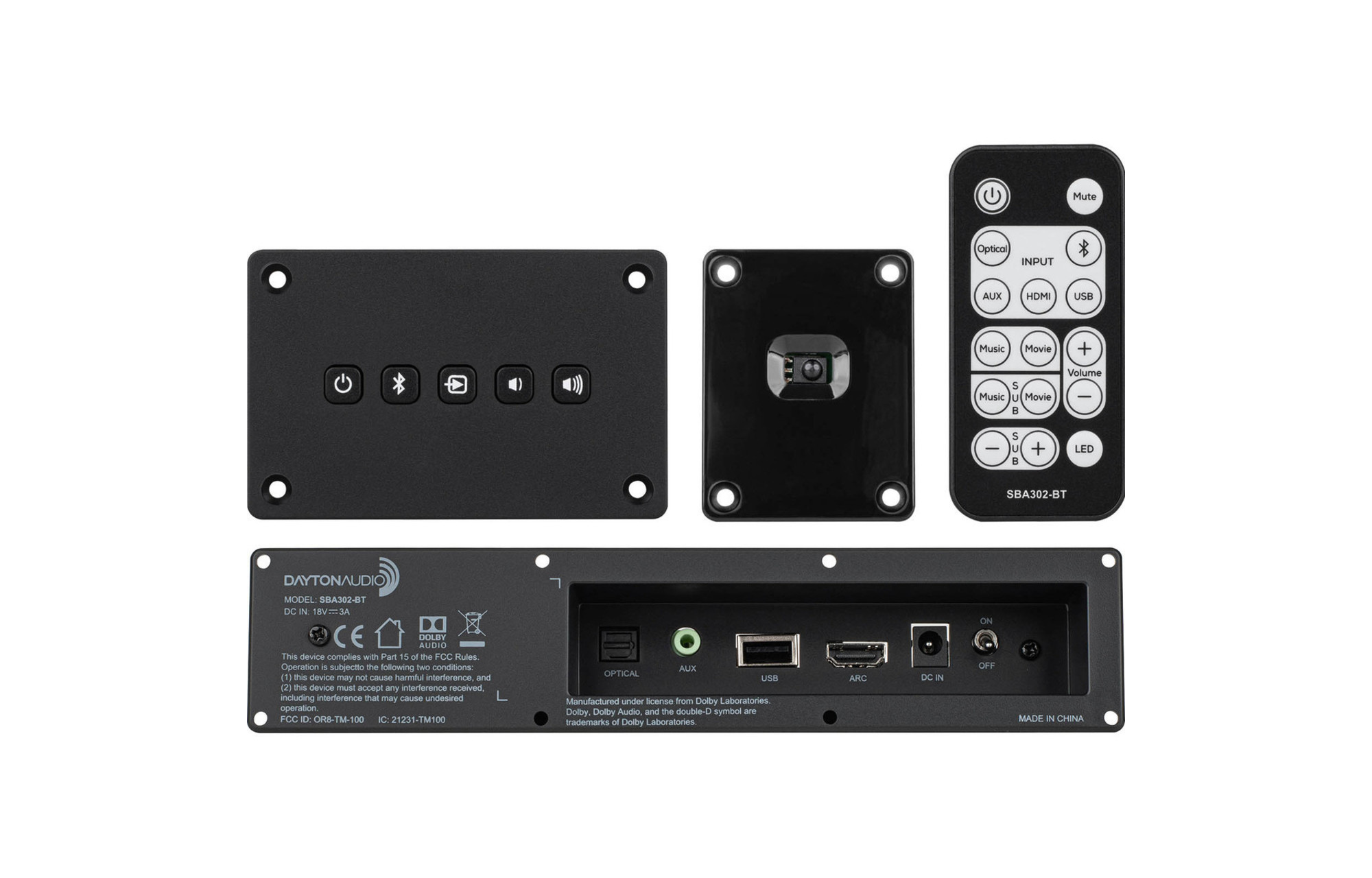 Order the Dayton Audio SBA302BT Sound Bar Amplifier Kit SoundImports