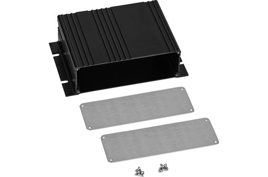 Aluminium gehäuse mit Montageflanschen