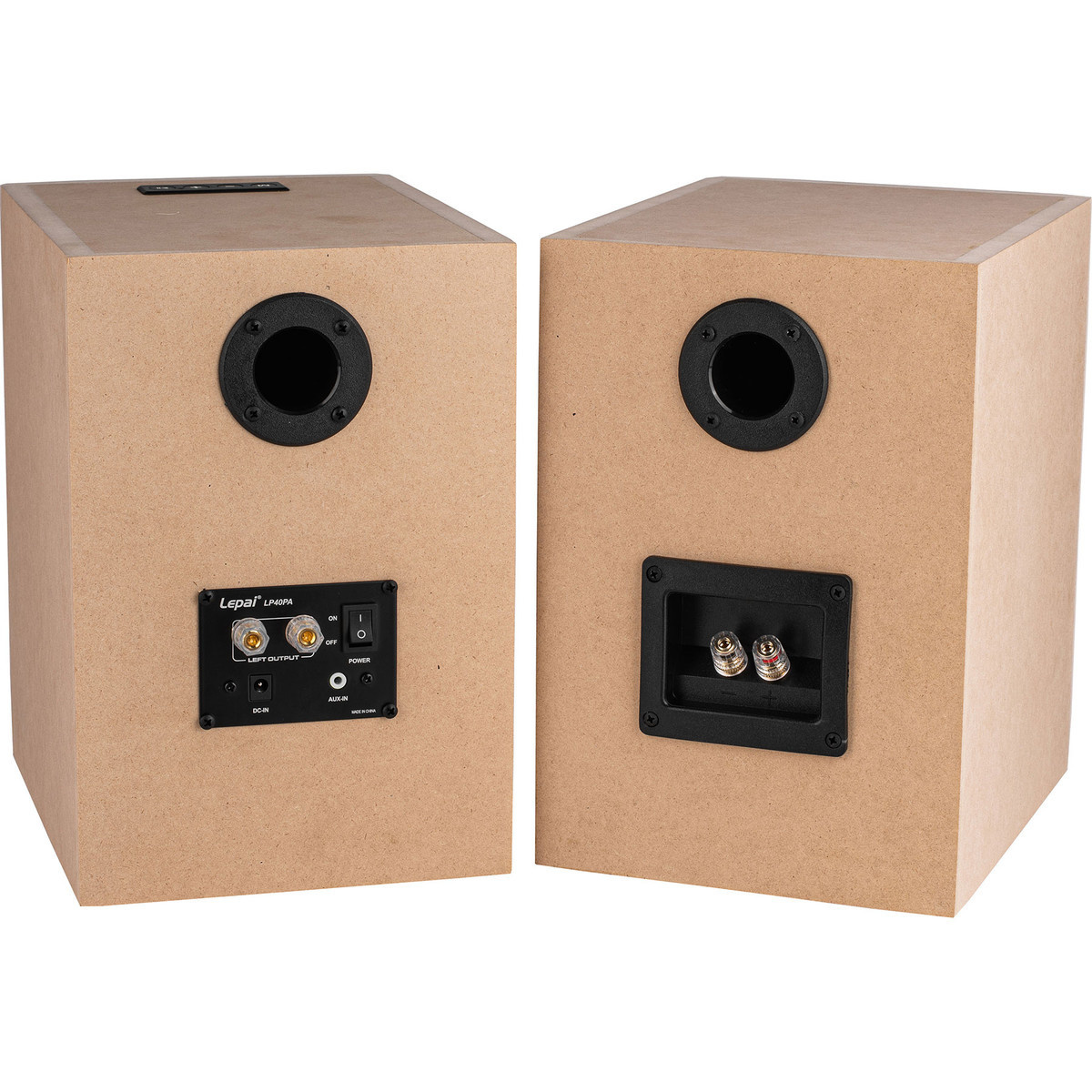C-Sharp Powered 2-Way Speaker Kit  pair with built in amplifier