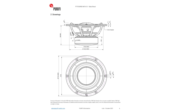 PTT6.5M08-NFA-01 Woofer a Gamma Media