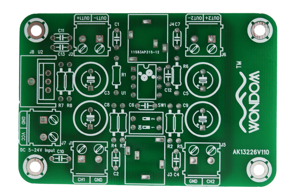 AA-AK32261 Stereo 2 x 150mW Klasse AB LM4881 DIY Kopfhörerverstärker Platine