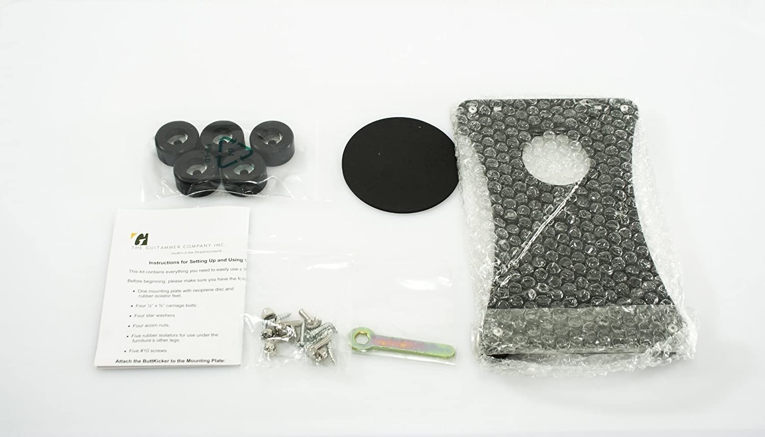 BK-CMAK Furniture Mounting Kit for BK-LFE ButtKicker Transducers