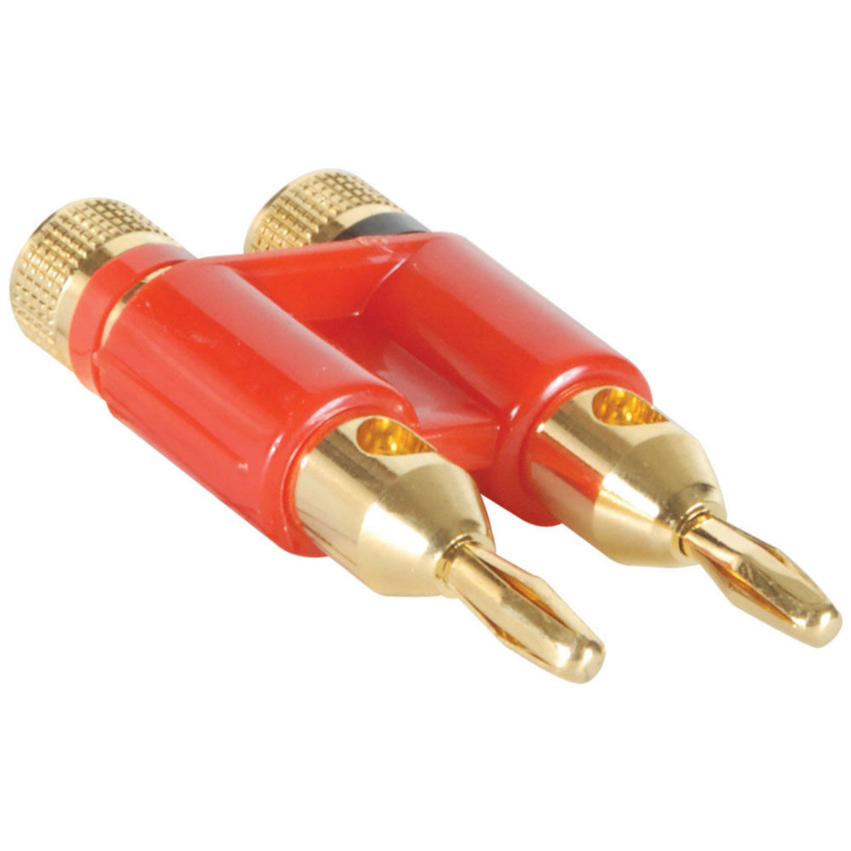 Gold Dual Banana Plug | RED